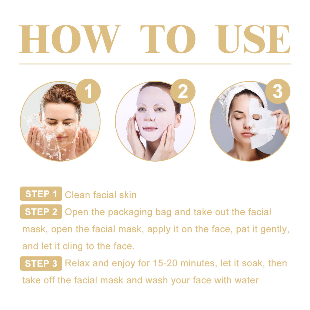 Collagen Wrinkles Mask, Moisturizing, Moisturizing And Firming Facial Skin, Cleaning, Anti-Wrinkle, Anti-Aging Eyes