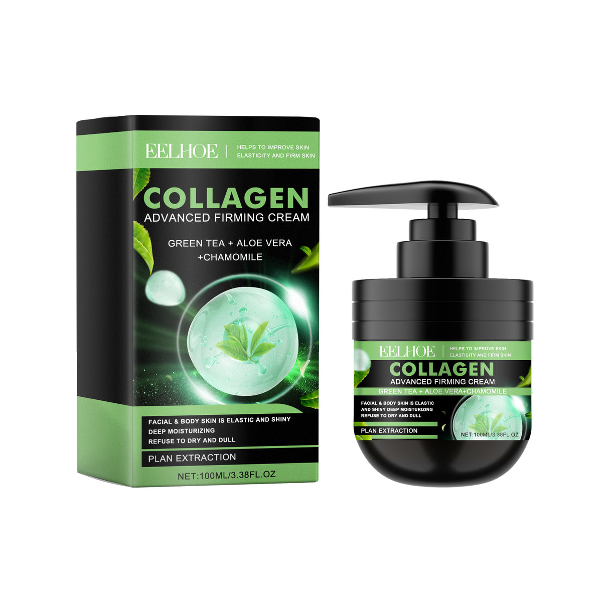 Collagen Advanced Firming Cream, Whole Body Moisturizing Improve Dry Rough Tender Fine Smooth Firming Cream