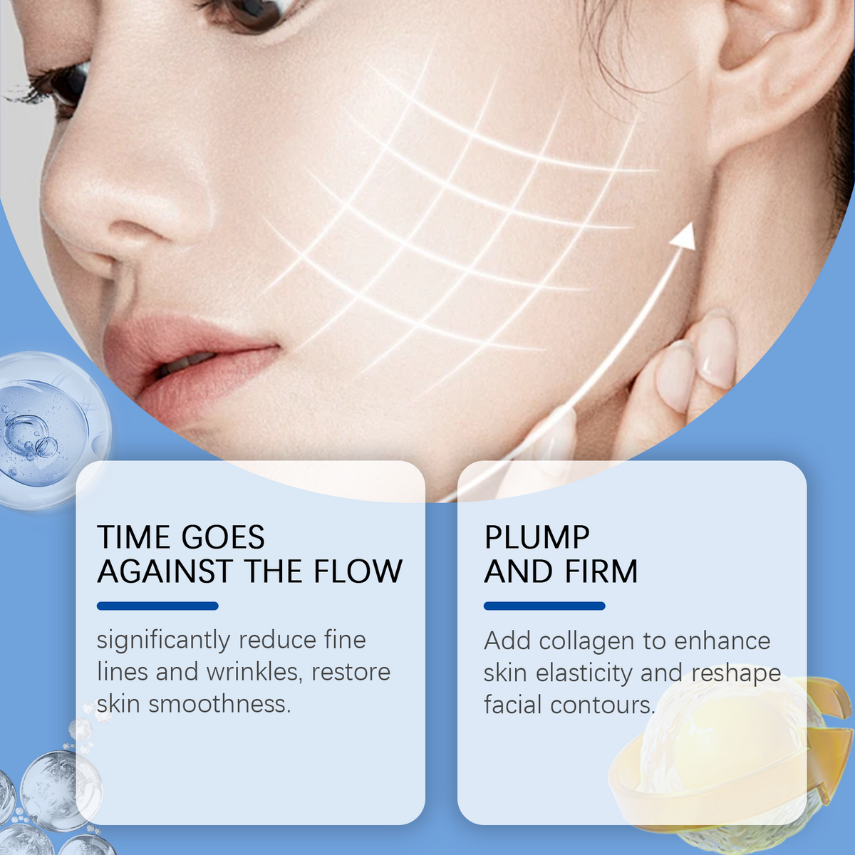 Collagen Facial Essence Hydrates Skin, Moisturizes And Reduces Fine Lines