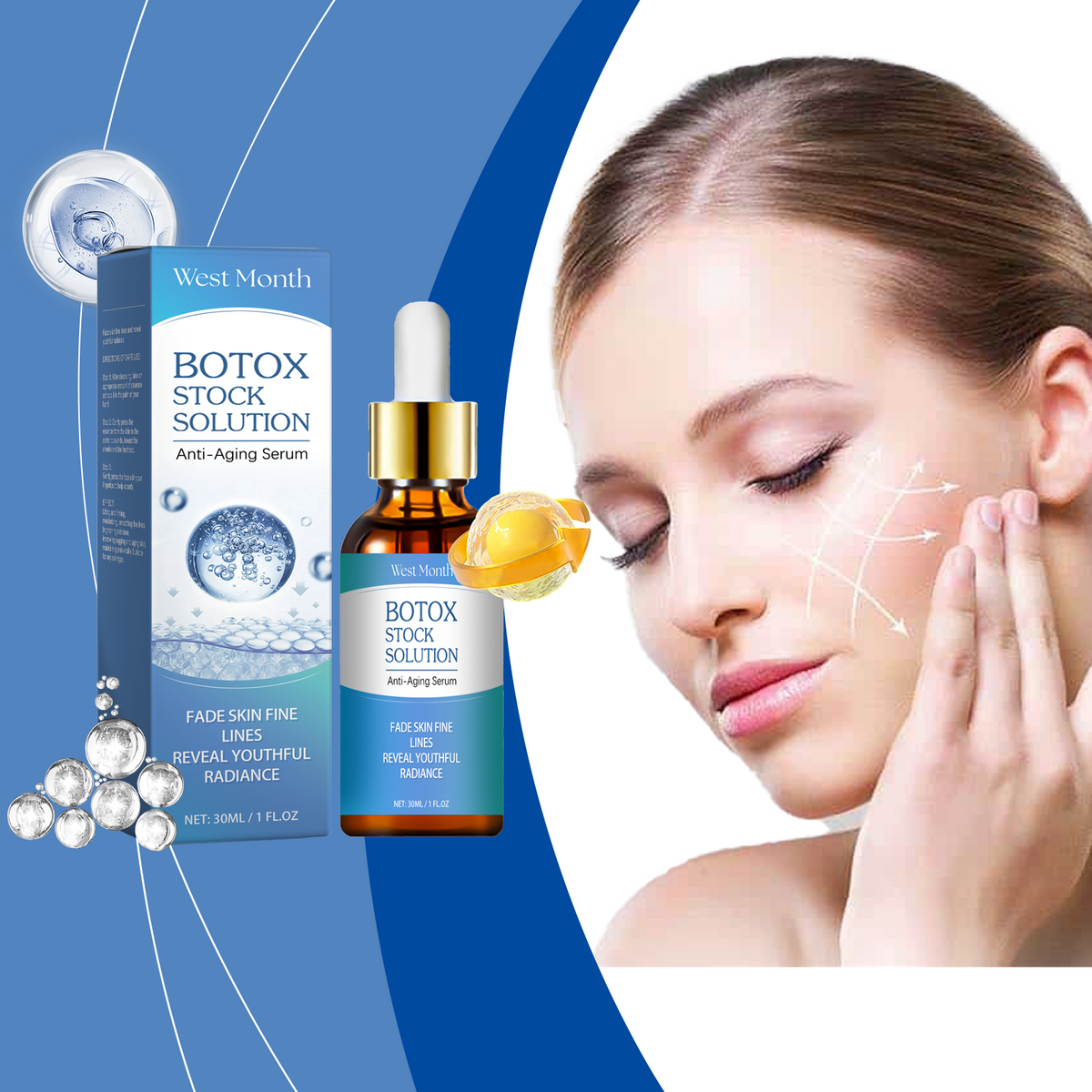 Collagen Facial Essence Hydrates Skin, Moisturizes And Reduces Fine Lines